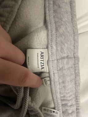 Aritzia heather chrome mega fit straight leg cargos